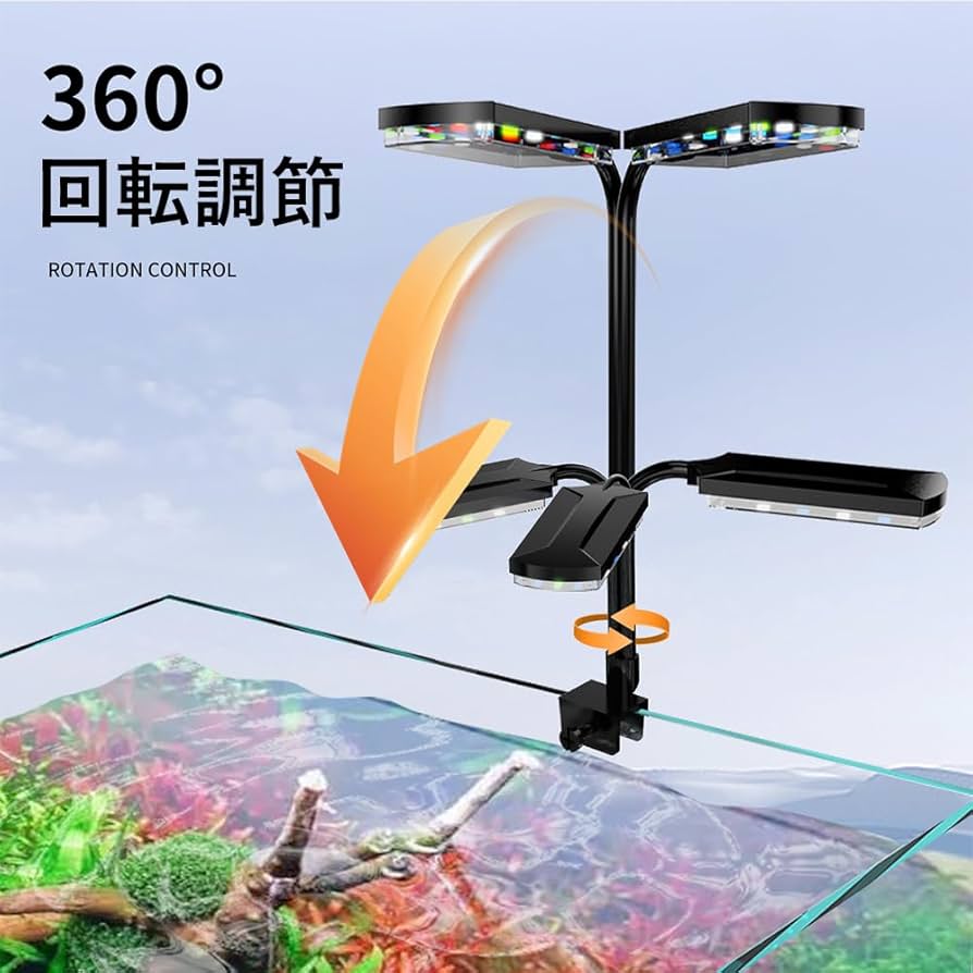 専用LED 3Wライト20個　2白1青 観賞魚、植物、水槽など多用 Amazon.co.jp: 億兆堂 1灯led水槽照明 クリップライト